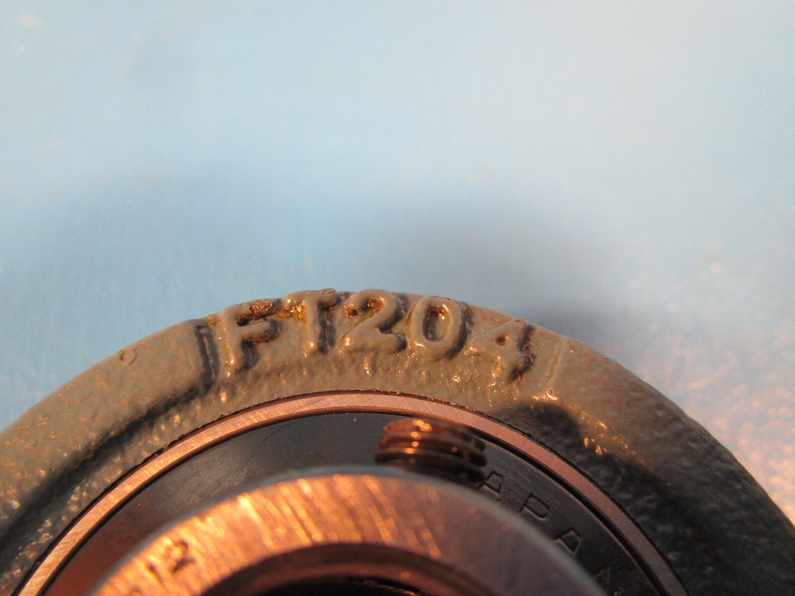 AMI UCFT204 Flange-Mount Bearing Unit-2-Bolt Flange, 3/4 in Bore, Cast Iron