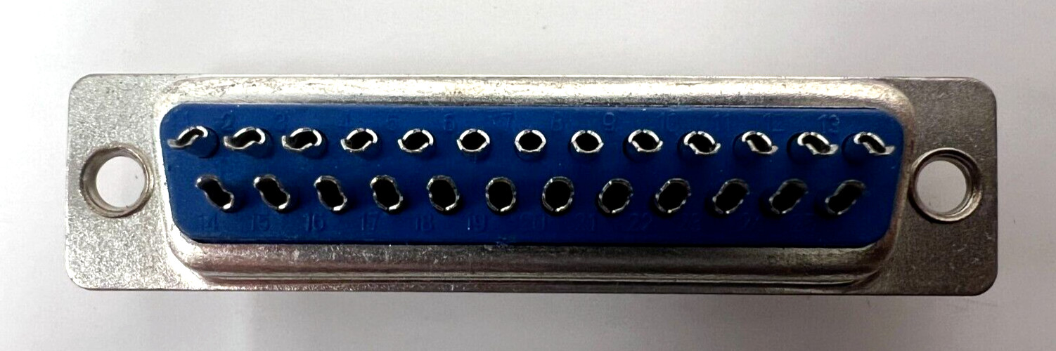 UXCELL D-SUB CONNECTOR DB25 FEMALE SOCKET 25-PIN *** LOT OF 3 ***
