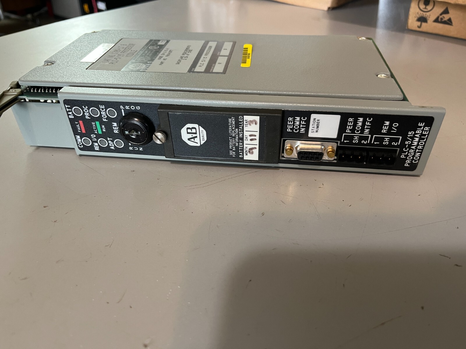 Allen Bradley, PLC-5/15 Processor Module, 1785-LT