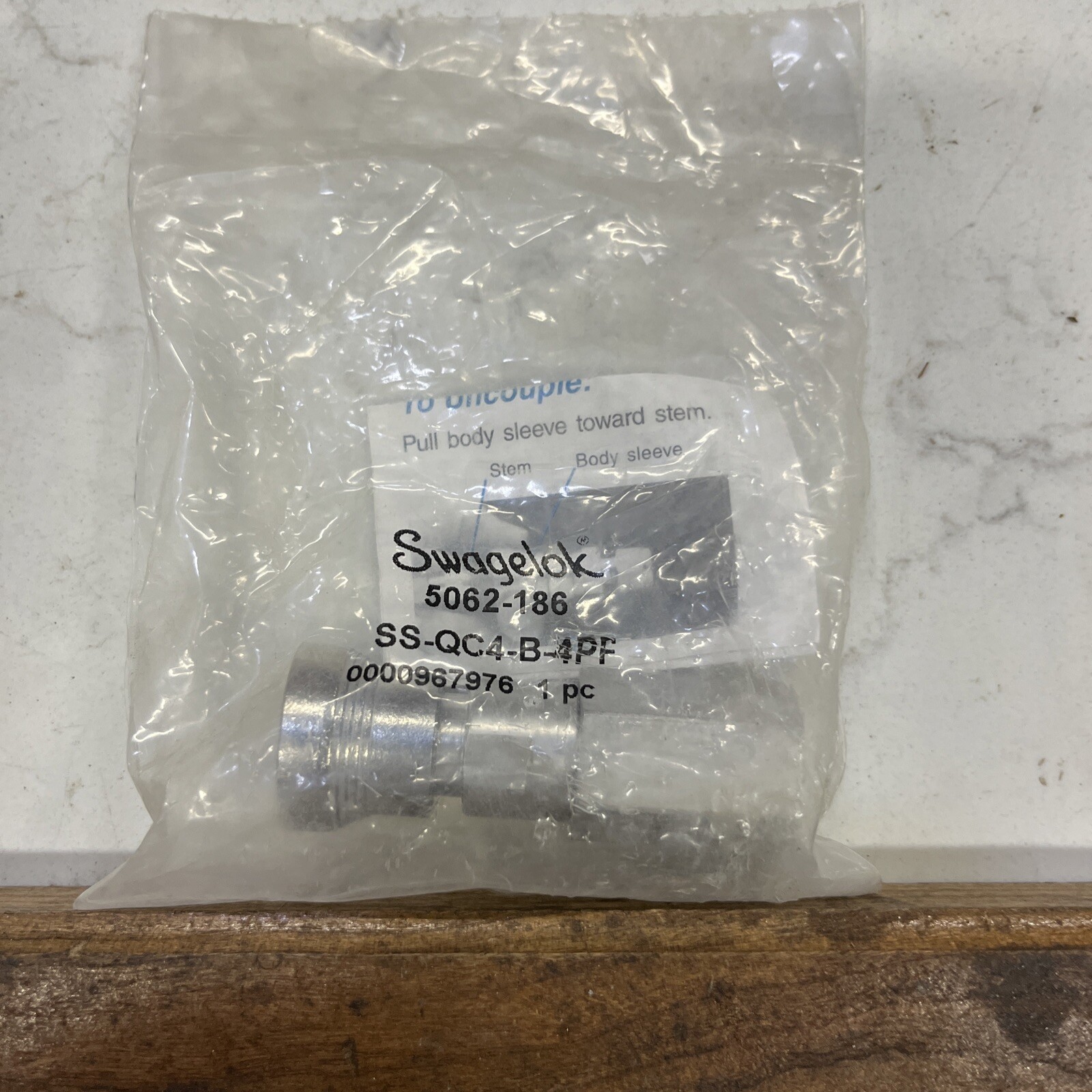 SWAGELOK SS-QC4-B-4PF