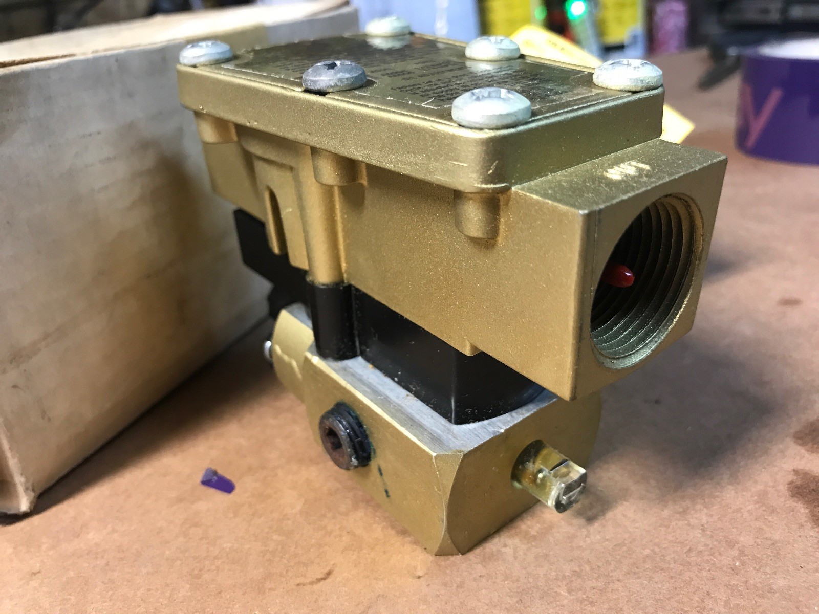 NEW Master Pneumatic Single Point Lubricator 3/4” Valve A6006 FAST SHIPPING