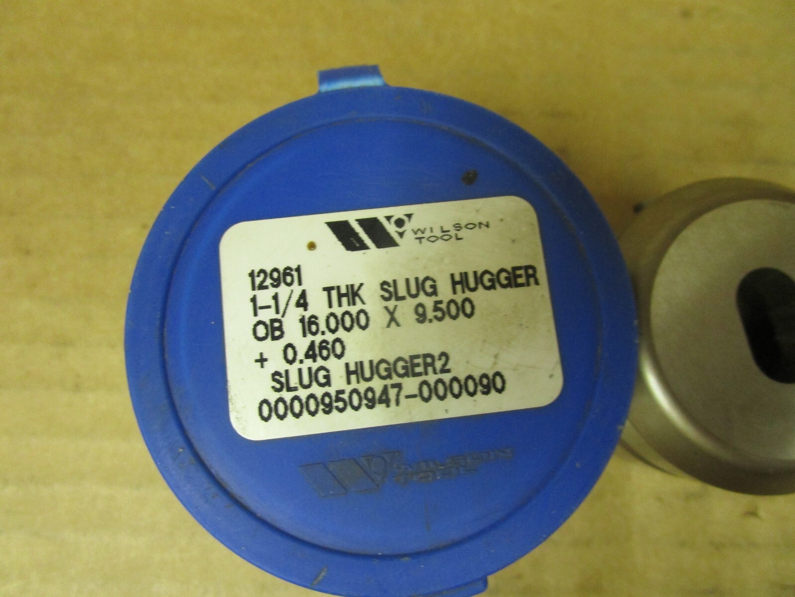 NEW WILSON TOOL 12961 1-1/4 THK SLUG HUGGER OB 16.000 X 9.500+0.460