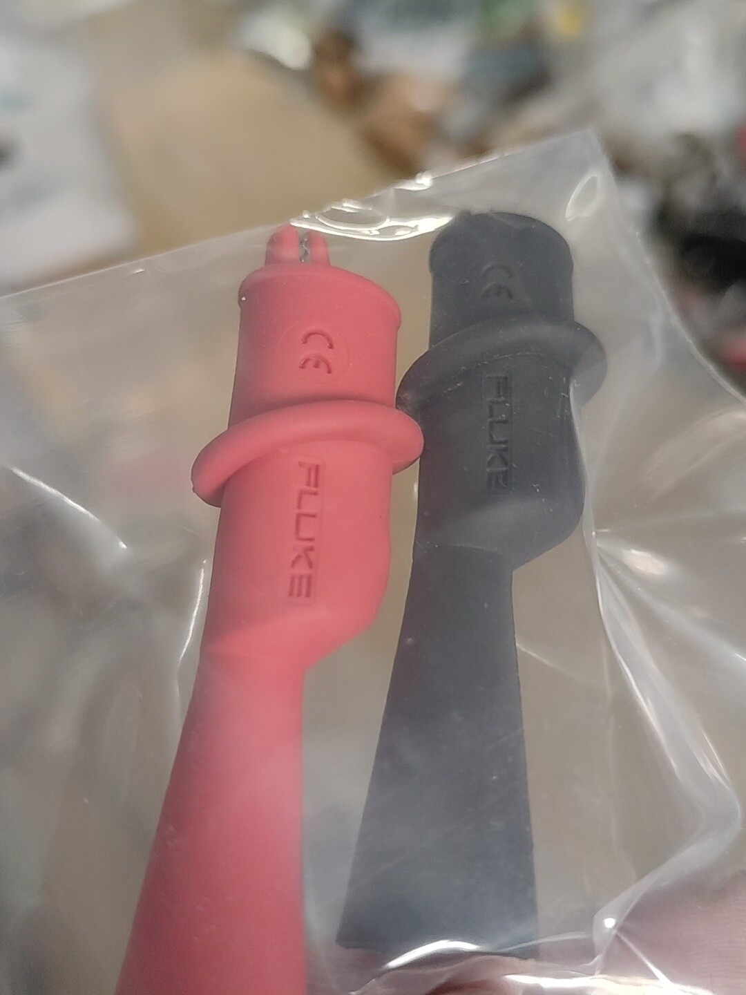 New Fluke AC175 Alligator Clip + Temperature Probe Test Lead Kit