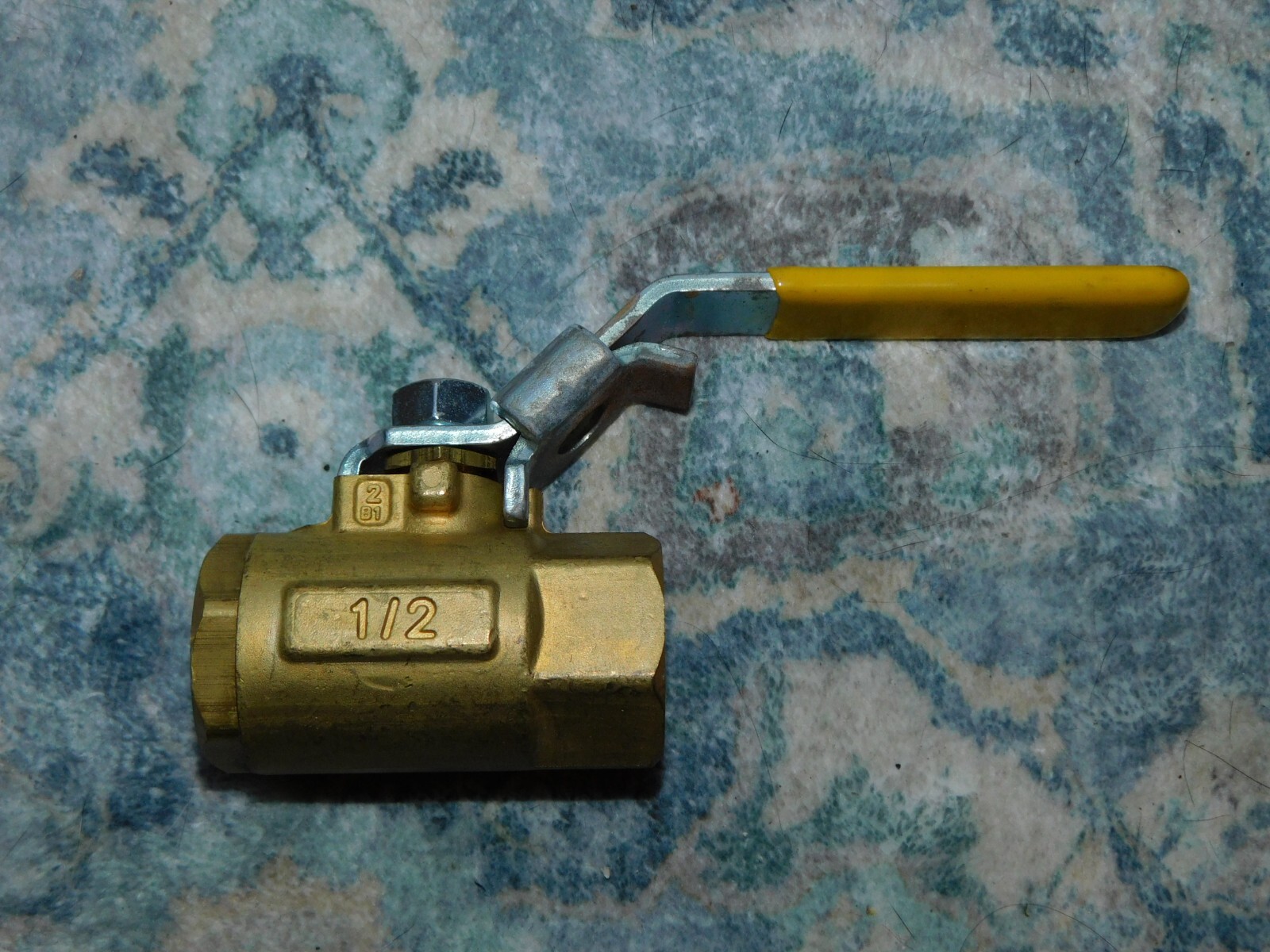 NEW Parker 600WOG 1/2″ threaded Brass Ball Valve