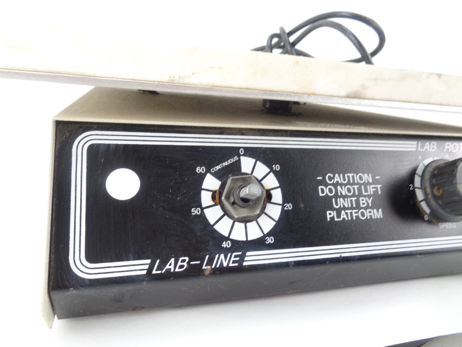 LAB-LINE INSTRUMENTS MODEL 1314 ROTATOR 120 VOLTS 43 AMPT 60 HERTZ 51 WATTS