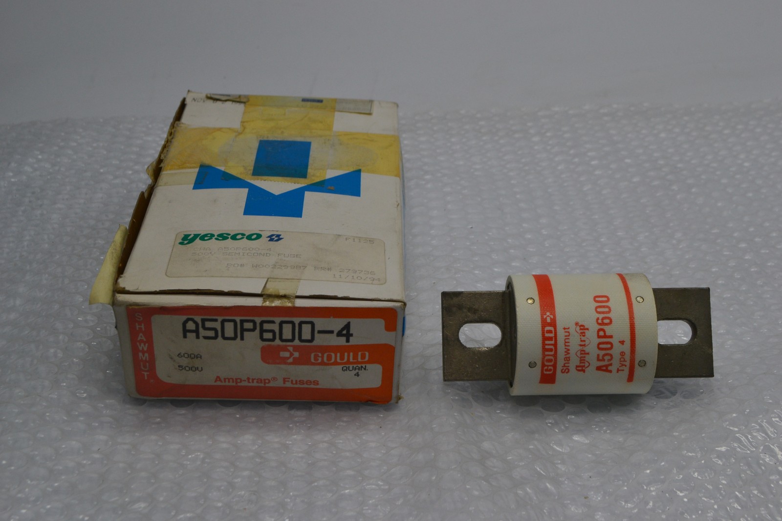 GOULD A50P600-4 FUSE PKG OF 4 NSMP