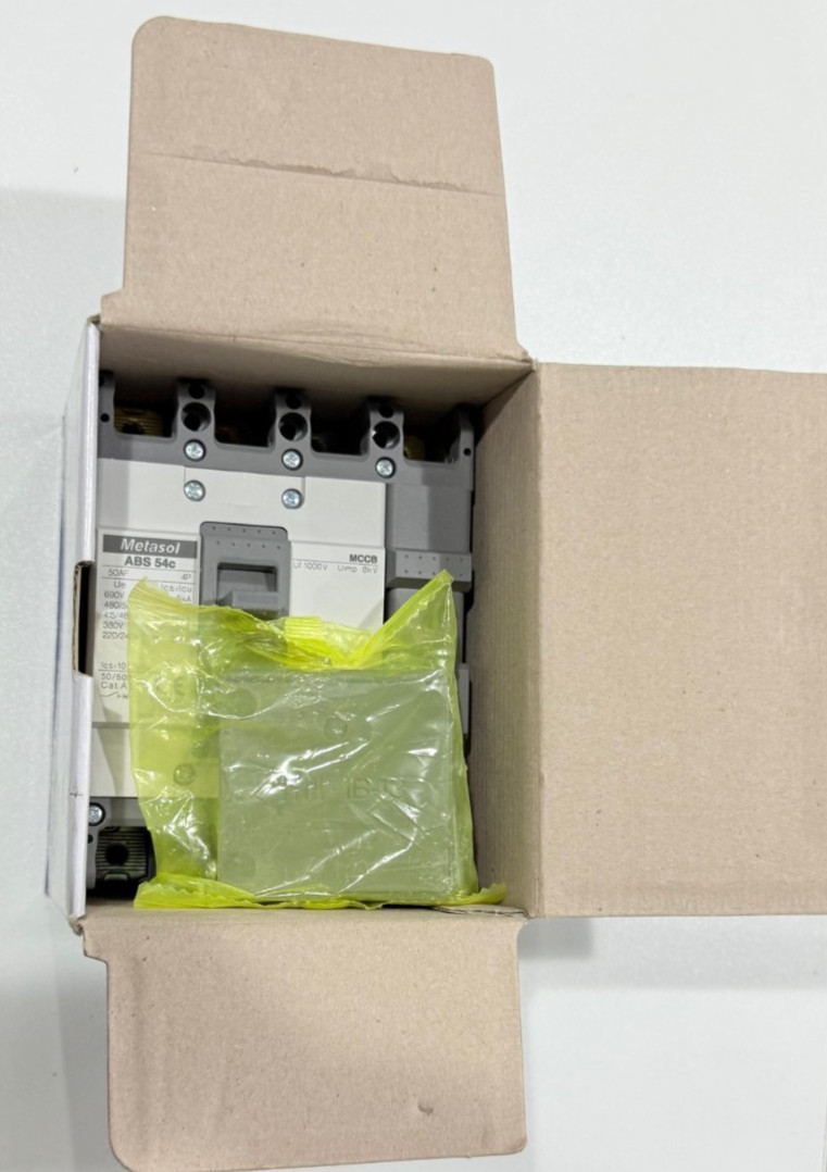 LS ELECTRIC METASOL MCCB ABS54C 50A 4P | MOLDED CASE CIRCUIT BREAKER |