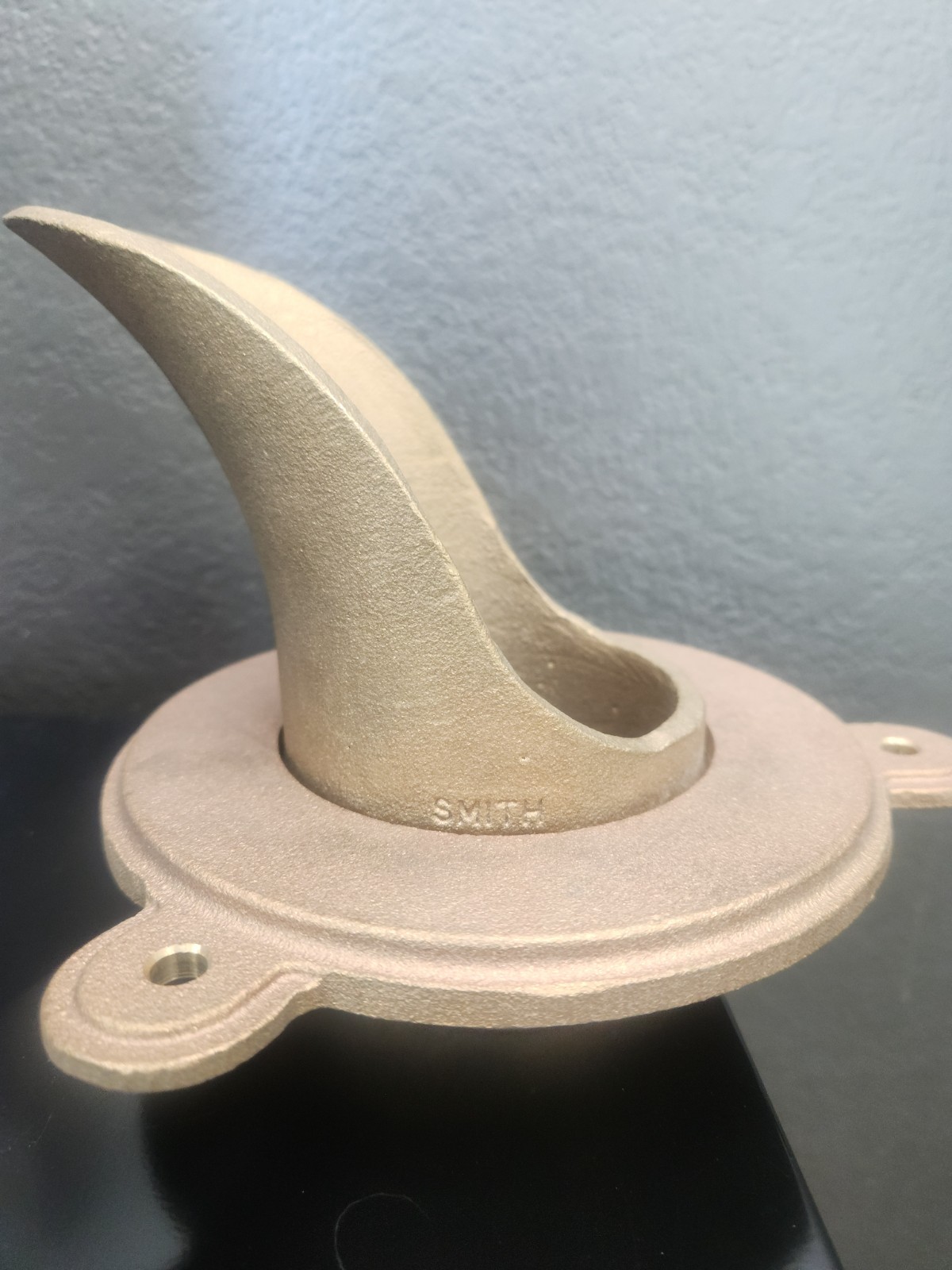 Scuppers Jay R Smith MFG, no hub rough bronze downspout nozzle (3) available