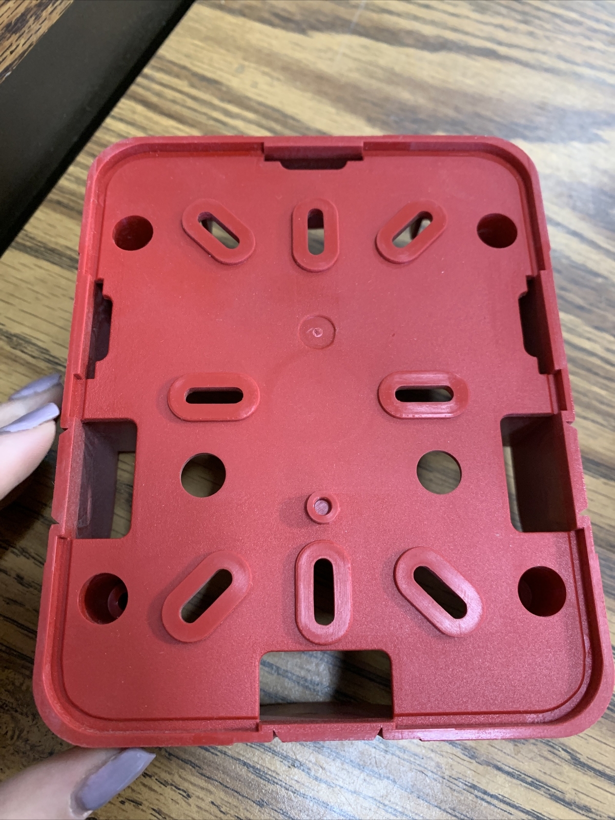 Gentex 901-0173-000 Back Box Model GSB RED missing pieces
