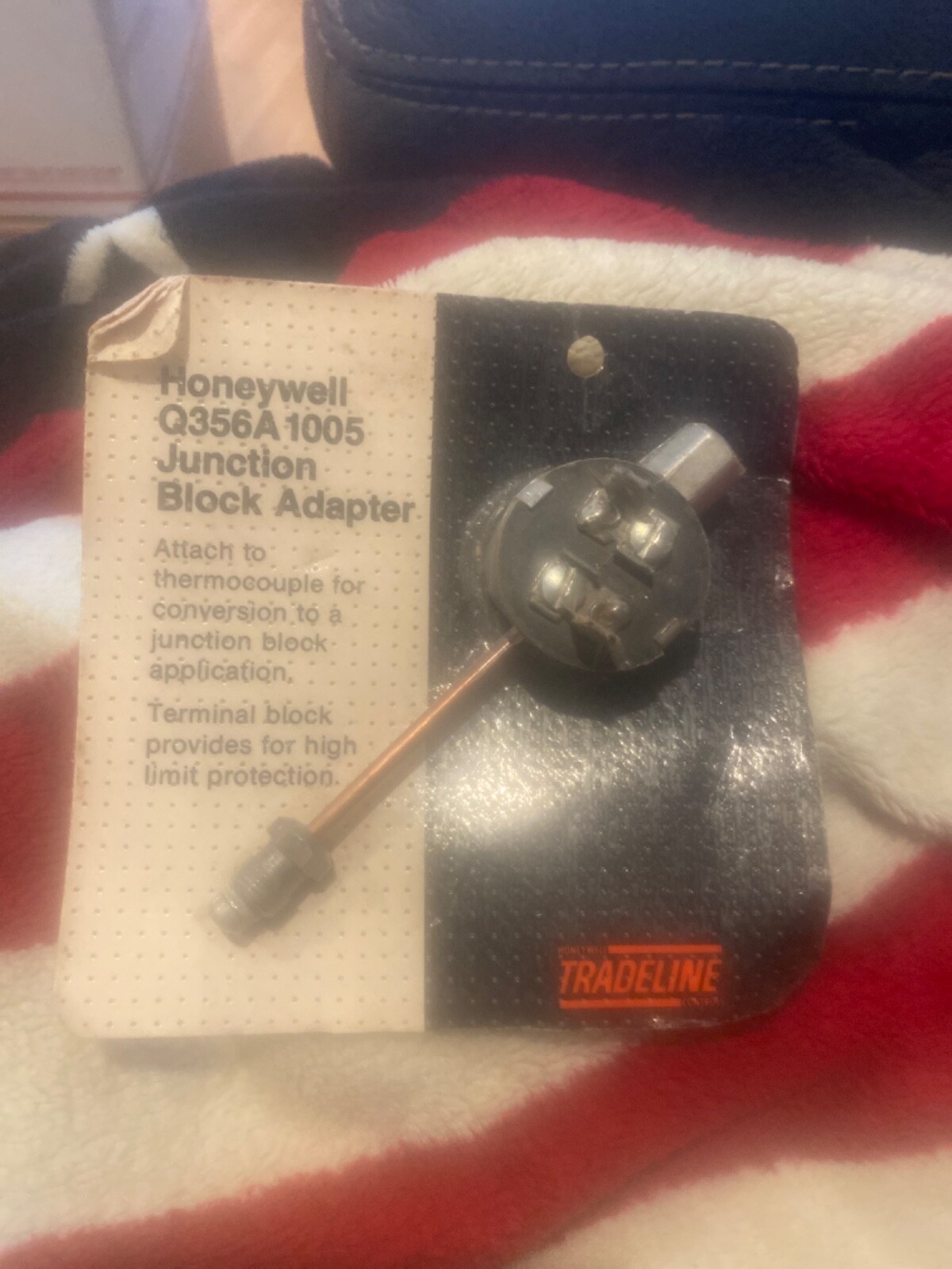 HONEYWELL TRADELINE CONTROLS Q356A1005 JUNCTION BLOCK ADAPTER NOS