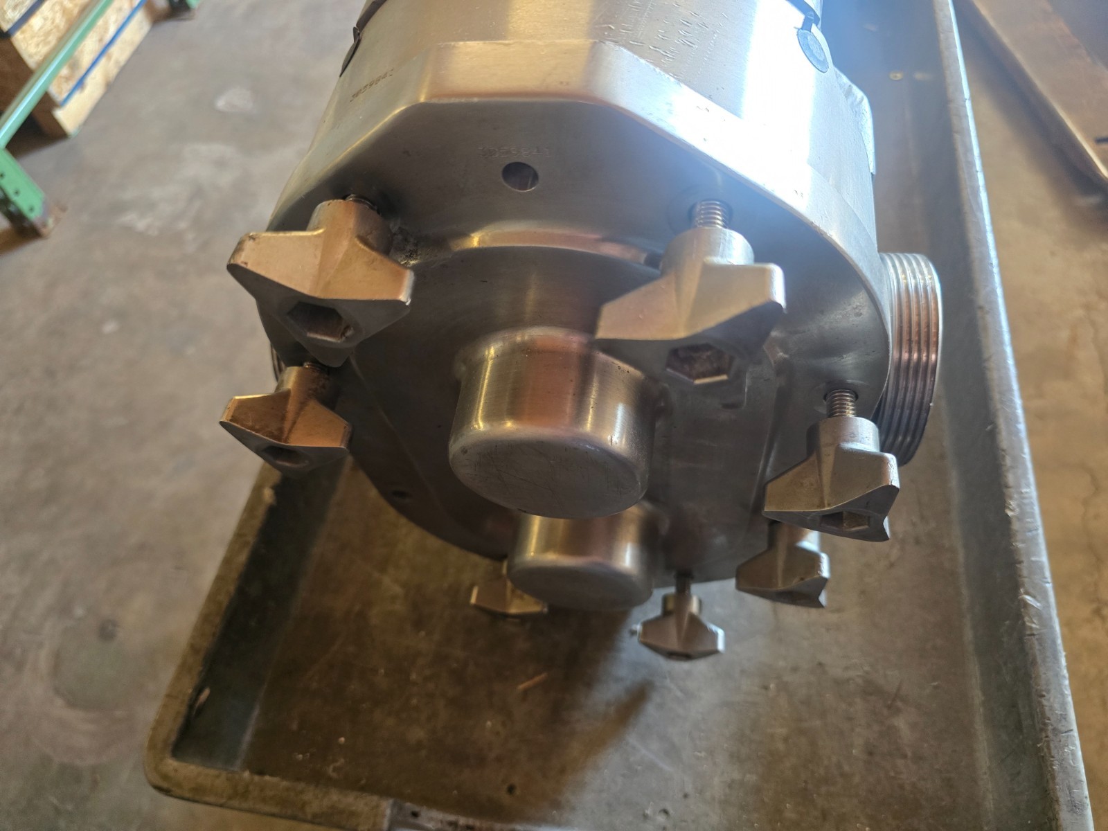 REBUILT! SPX-FLOW WAUKESHA CHERRY-BURRELL POSITIVE DISPLACEMENT PUMP 060-U1