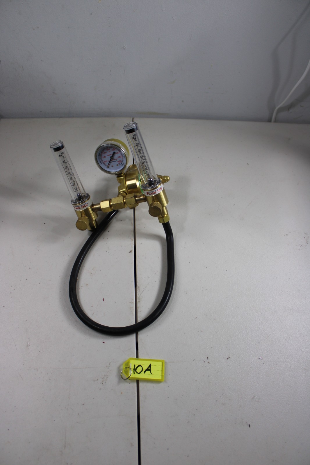 Flame Tech Dual Argon Flow Meter, 200-FL-AR-60-580, 200FLAR60580