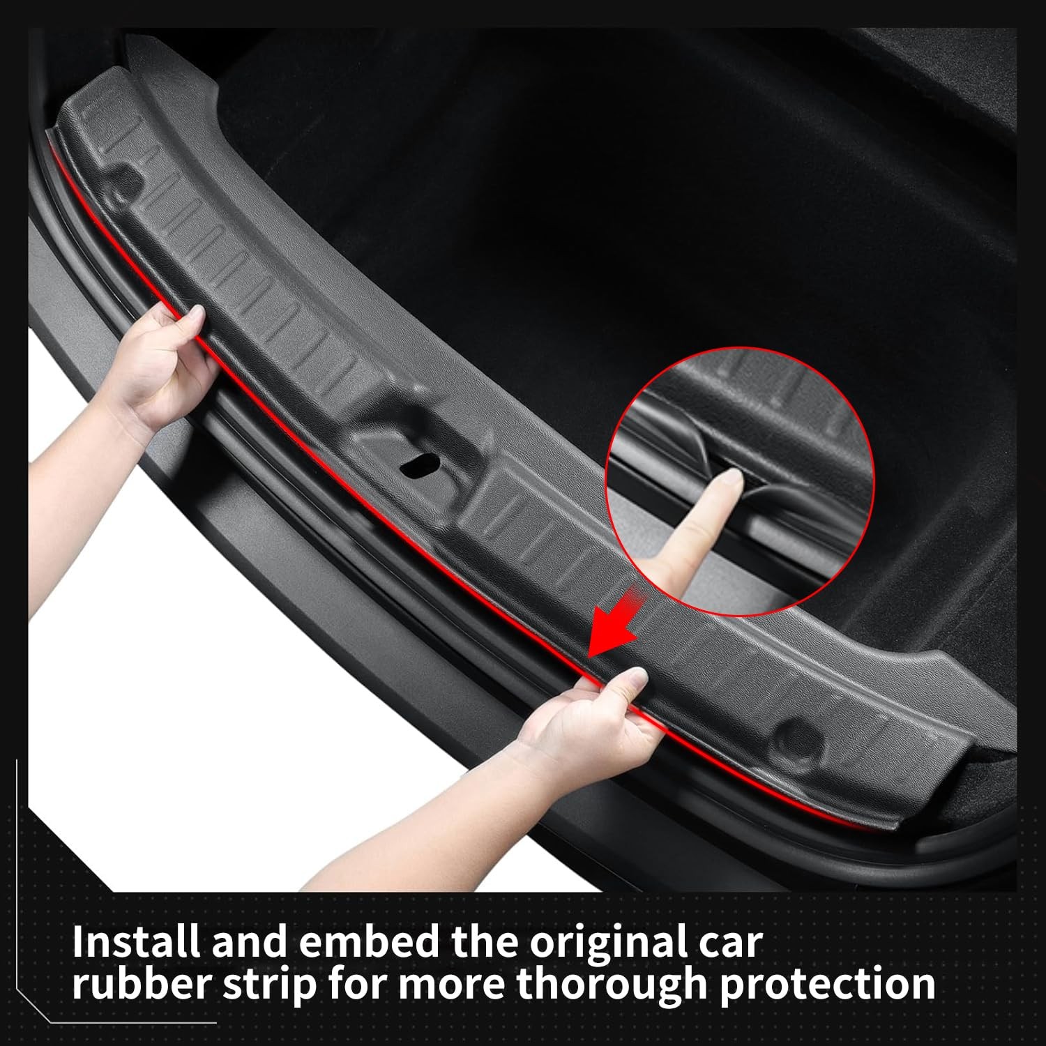 Rear Bumper Guard for Tesla Model Y Juniper 2025 2026 Standard & Premium & Pe…