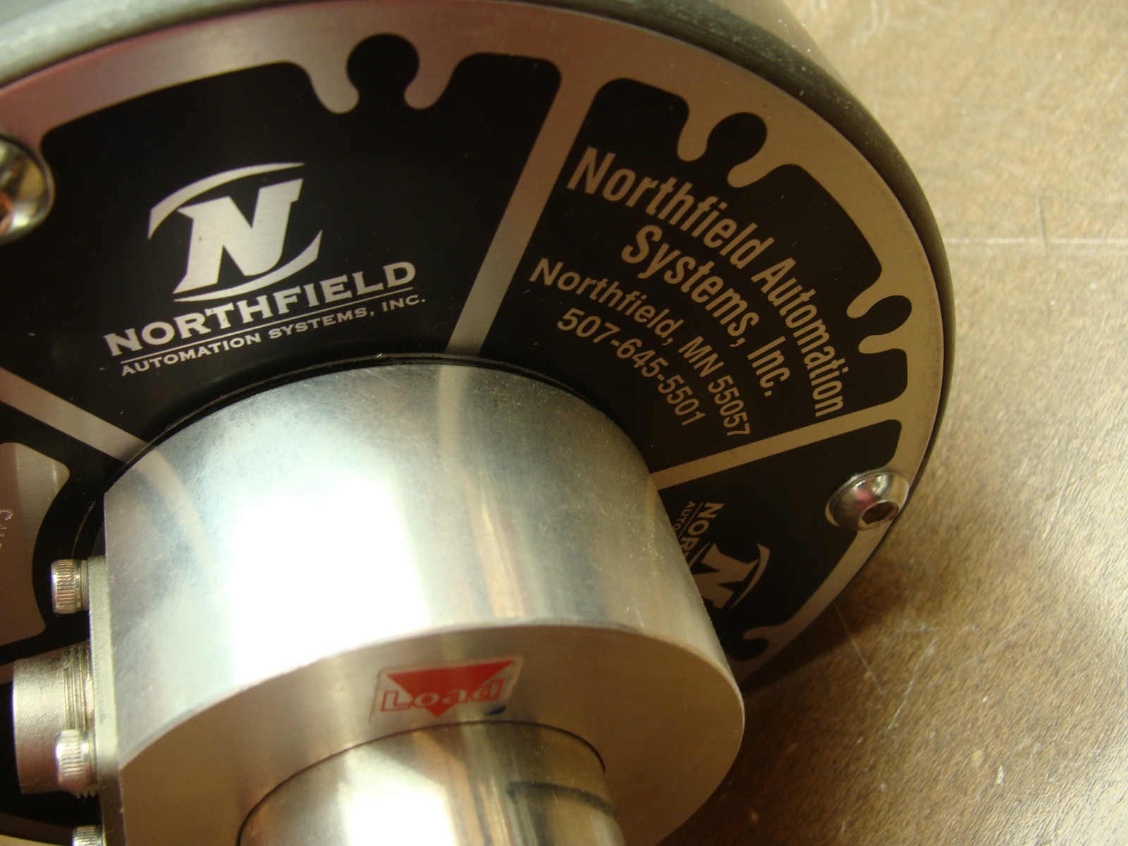 NORTHFIELD MONTALVO TENSION SENSING ROLL LOAD CELL TYPE: TNT LOAD: 25 LB