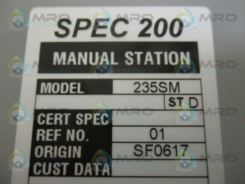 FOXBORO 235SM MANUAL STATION NSMP