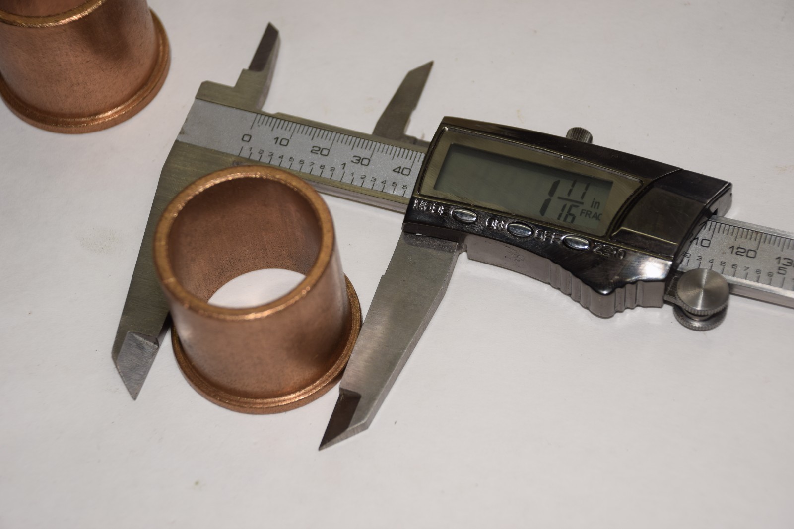 (PK OF 2) SF-4048-24 SF404824 1.25×1.503×1 – 1/2×1-11/16×1/8 BRONZE FLANGE NEW