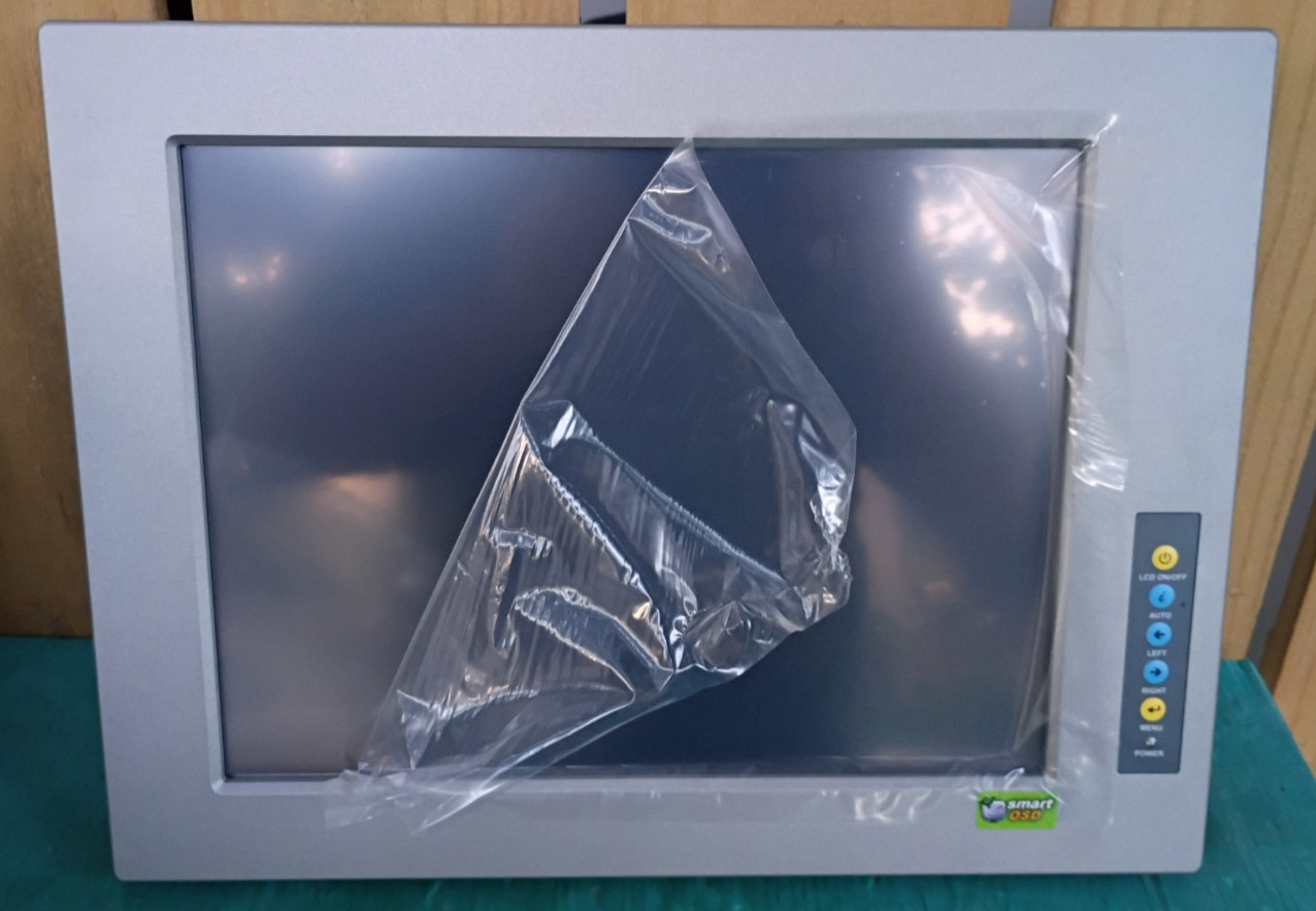 IEI INTEGRATION CORP DM-150GS-R11/T-R 12VDC Industrial LCD Interface Monitor