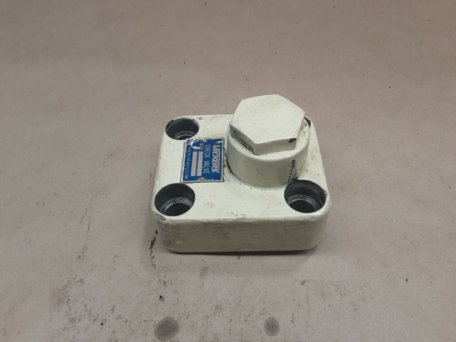 TOKYO VICKERS CHECK VALVE C5G815S12JA / C5G-815-S12-JA #1206C16PR4