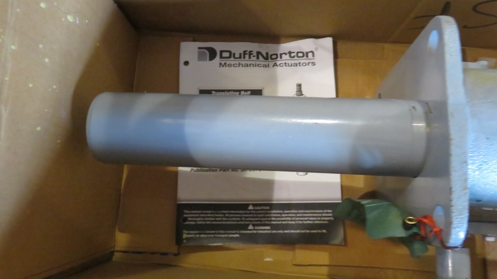 Duff Norton 10 Ton Translating Ball Screw Actuator M9810 Upright 11-1/2″ Travel