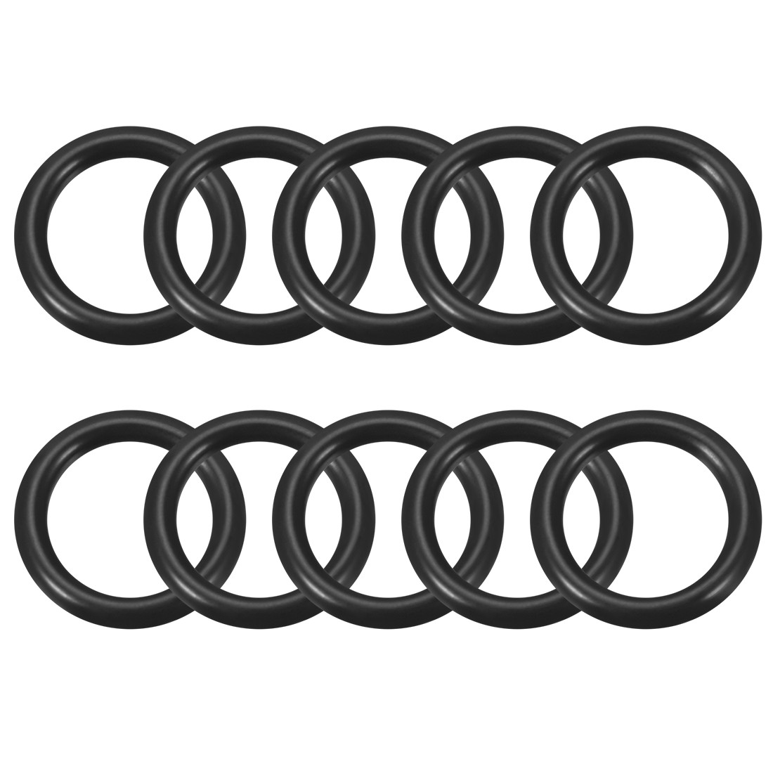10 pcs O-Rings Nitrile Rubber 13mm x 19mm x 3mm Seal Rings Sealing Gasket