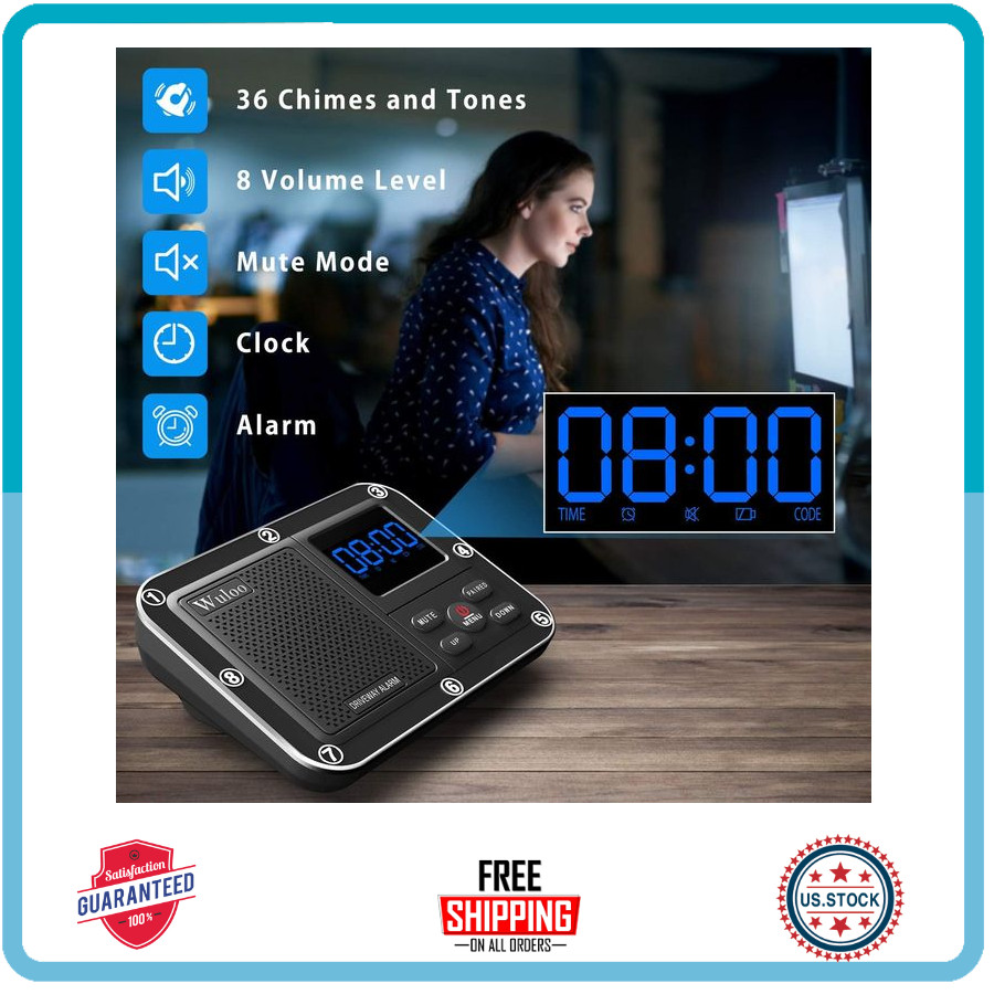 Solar Wireless Driveway Alarm 1800ft Range Rechargeable & Weatherproof