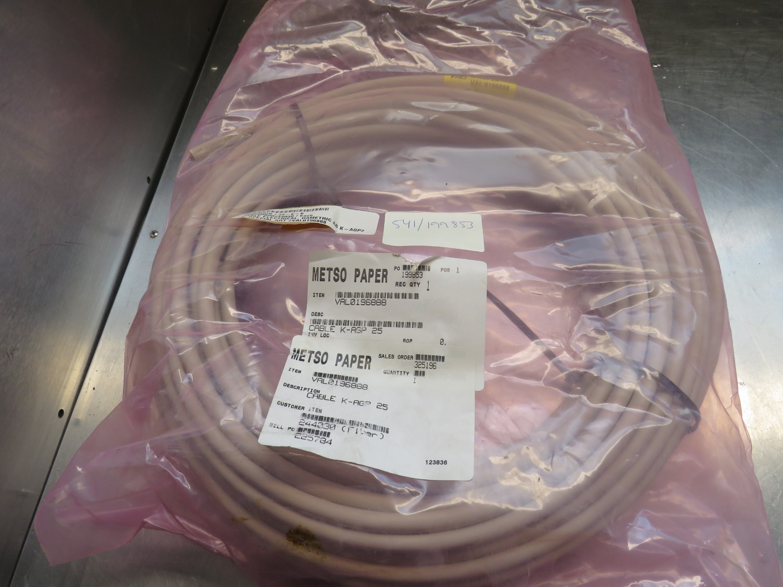 Dametric K-AGP25 Cable Valmet VAL0196888