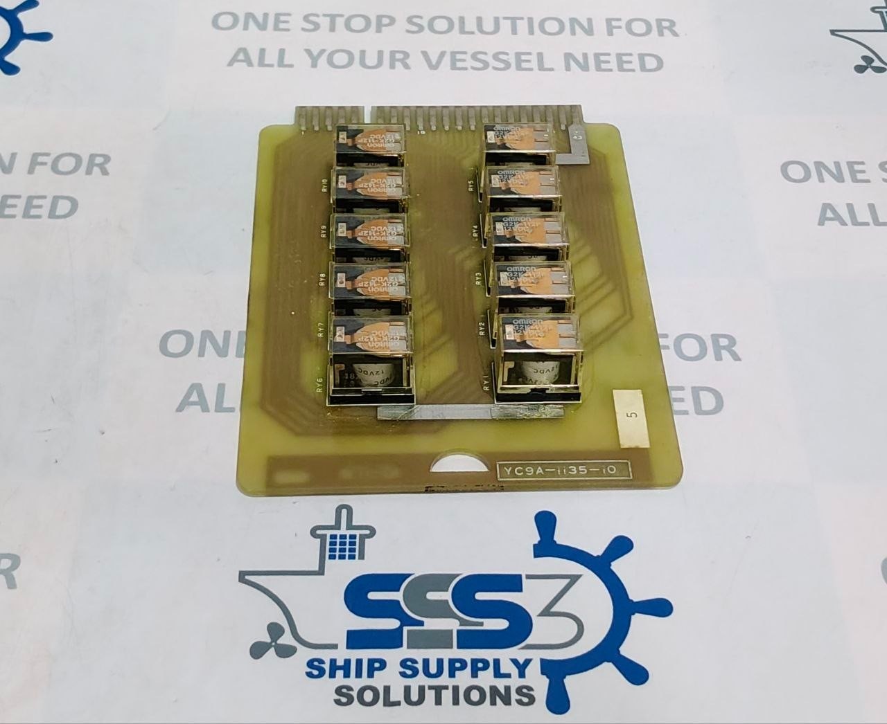 Yuken YC9A-1135-10 Flat Relay Printed Circuit Board D-42821-1