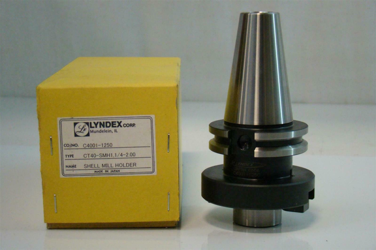 Lyndex Corp. Shell Mill Holder CT40-SMH1, 1/4-2.00 C4001-1250