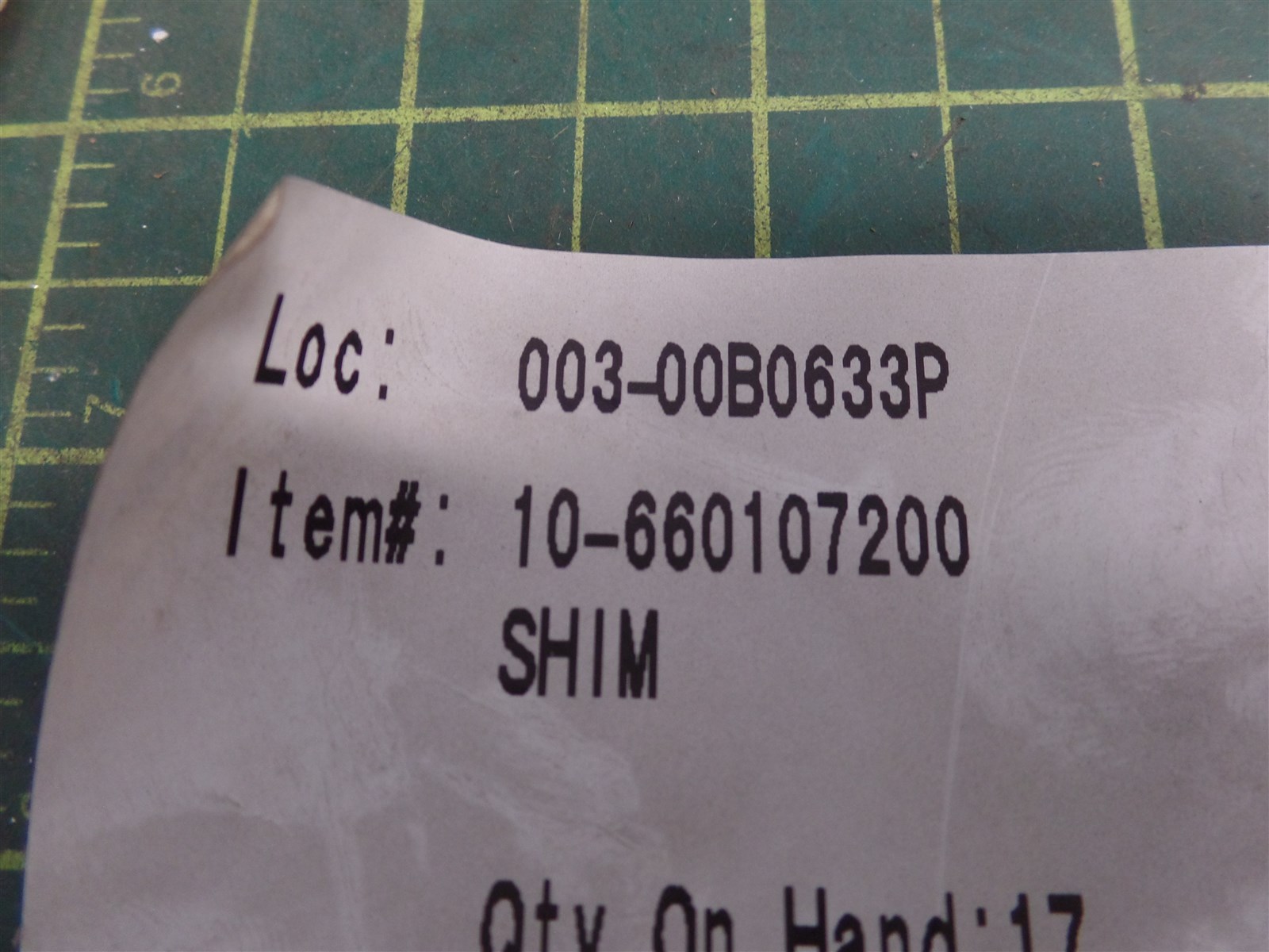 GENUINE TROJAN O&K 10660107200 12-HOLE SHIM ASSEMBLY, 10-660107200, SET OF 4 !!!
