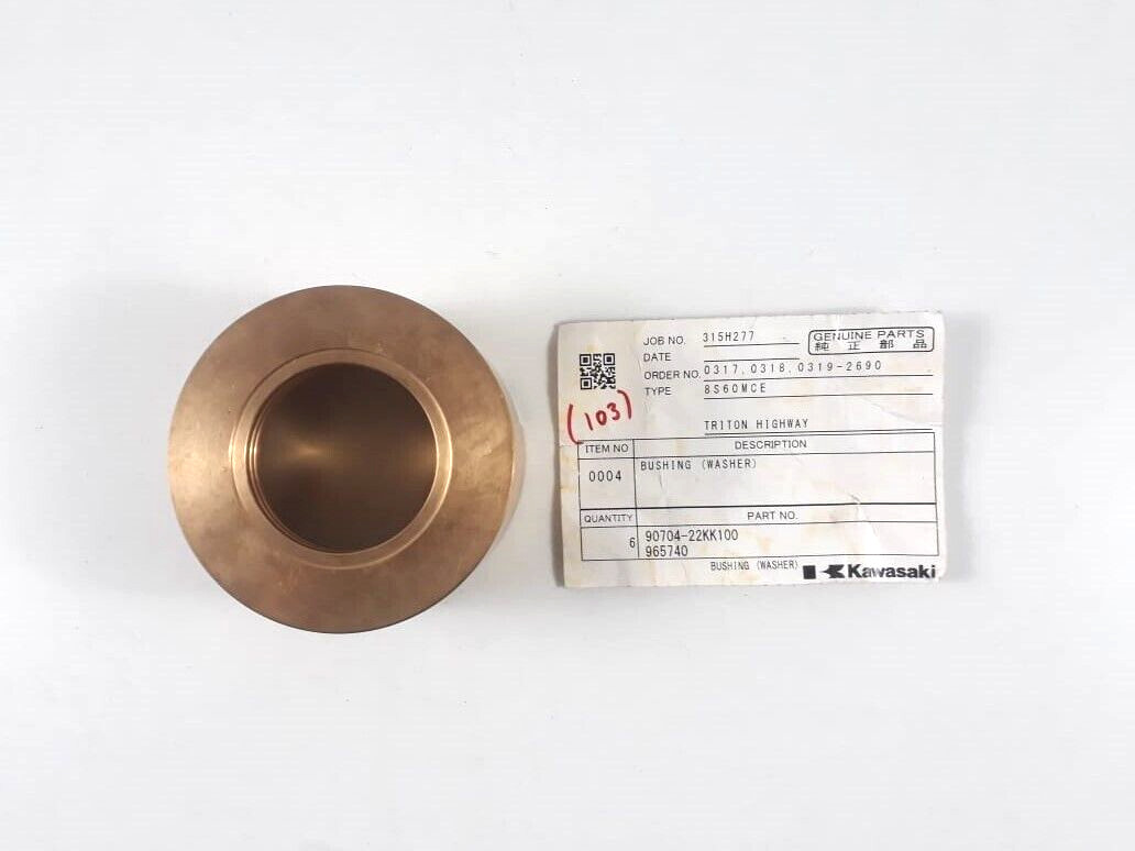 Bushing (Washer) Part No 90704-22KK100 965740 For Kawasaki 8S60MCE