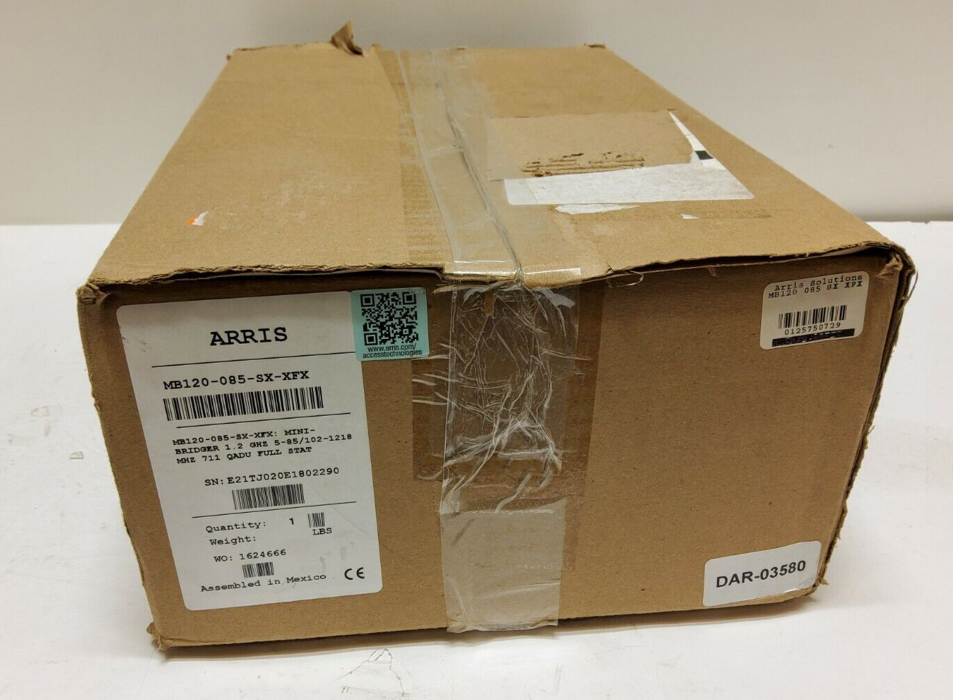 New Arris Solutions MB120-085-SX-XFX MB120 Mini Bridge 1.2 GHz RF Amplifier