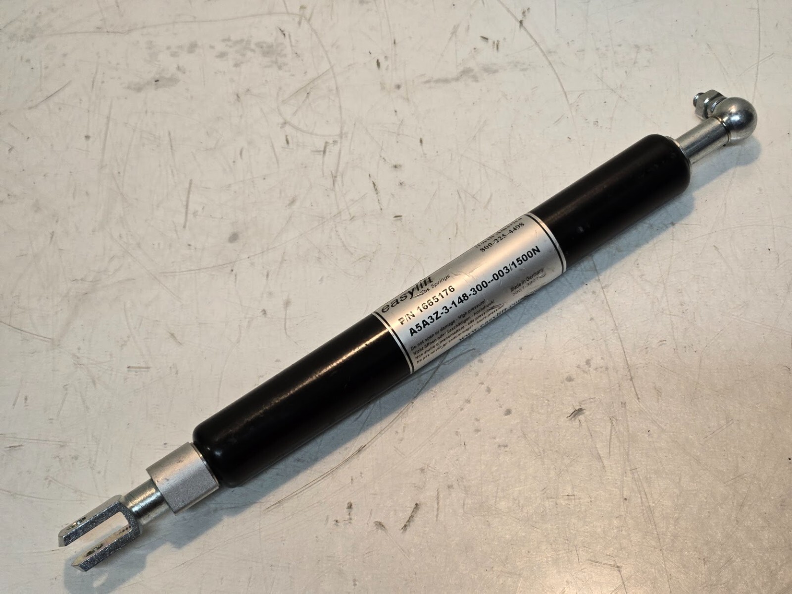 Easylift Gas Springs 1665176 | A5A3Z-3-148-300–003/1500N | 1500N Spring Force