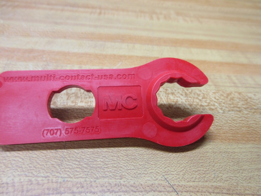 Staubli 32.6024 Multi-Contact Spanner Tool PV-MS Red (Pack of 15)
