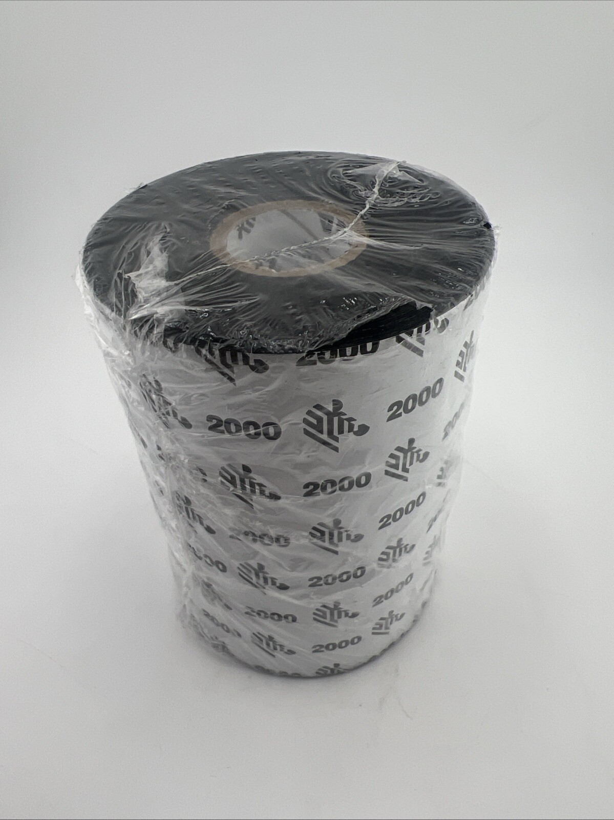 ZEBRA 02000BK11045 110mm x 450m Performance 2000 Wax Ribbon Black New