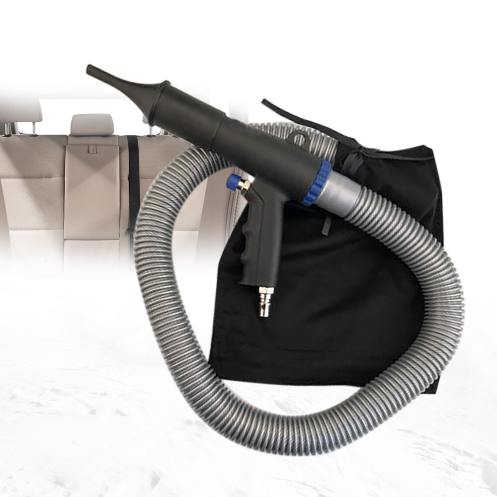 Dual Function Air Vacuum Blow Gun Pneumatic Tools Cleaner Cleaning Tools 90PSI