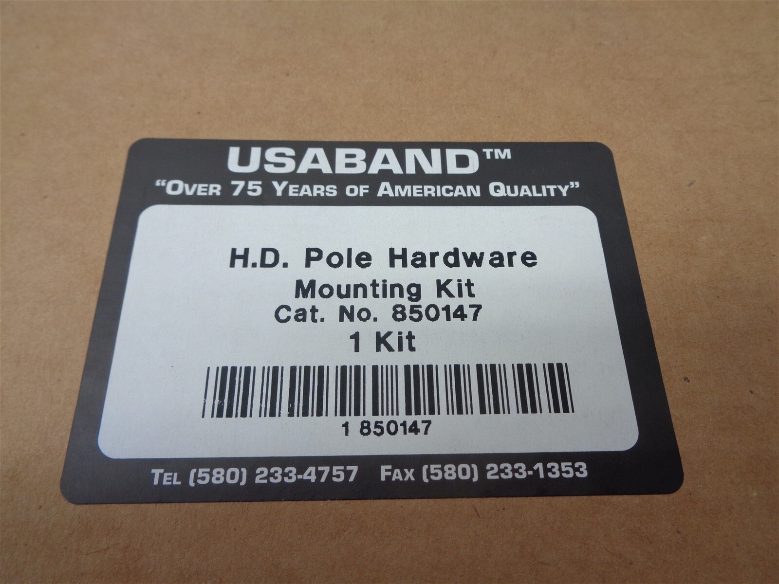 USABAND Plate MTG 1 & 2 Bolt Clamp Assembly Size 17″ to 21″ P/N 850147