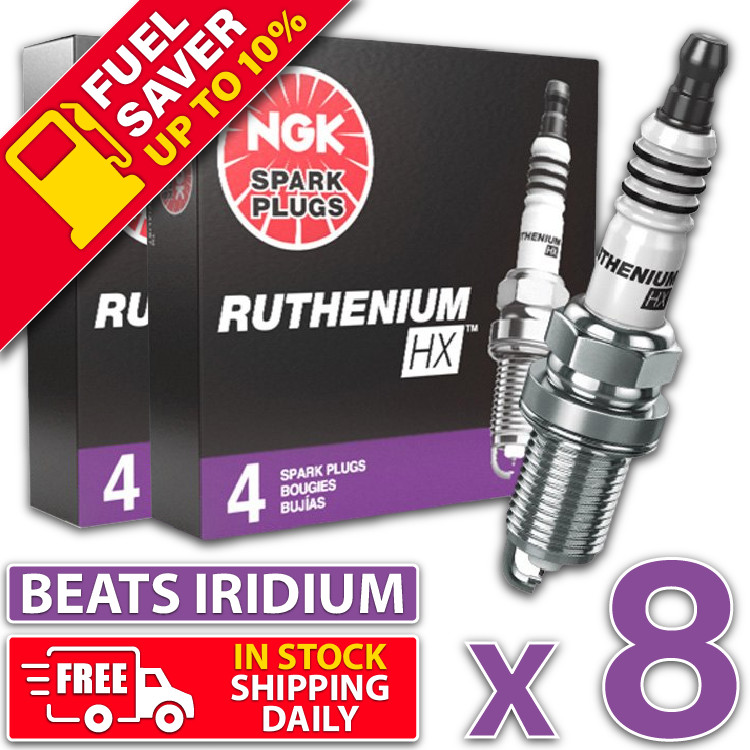 8 x Ruthenium for Holden 5.7L LS1 V8 CV8 CV8-R CV8-Z Iridium+