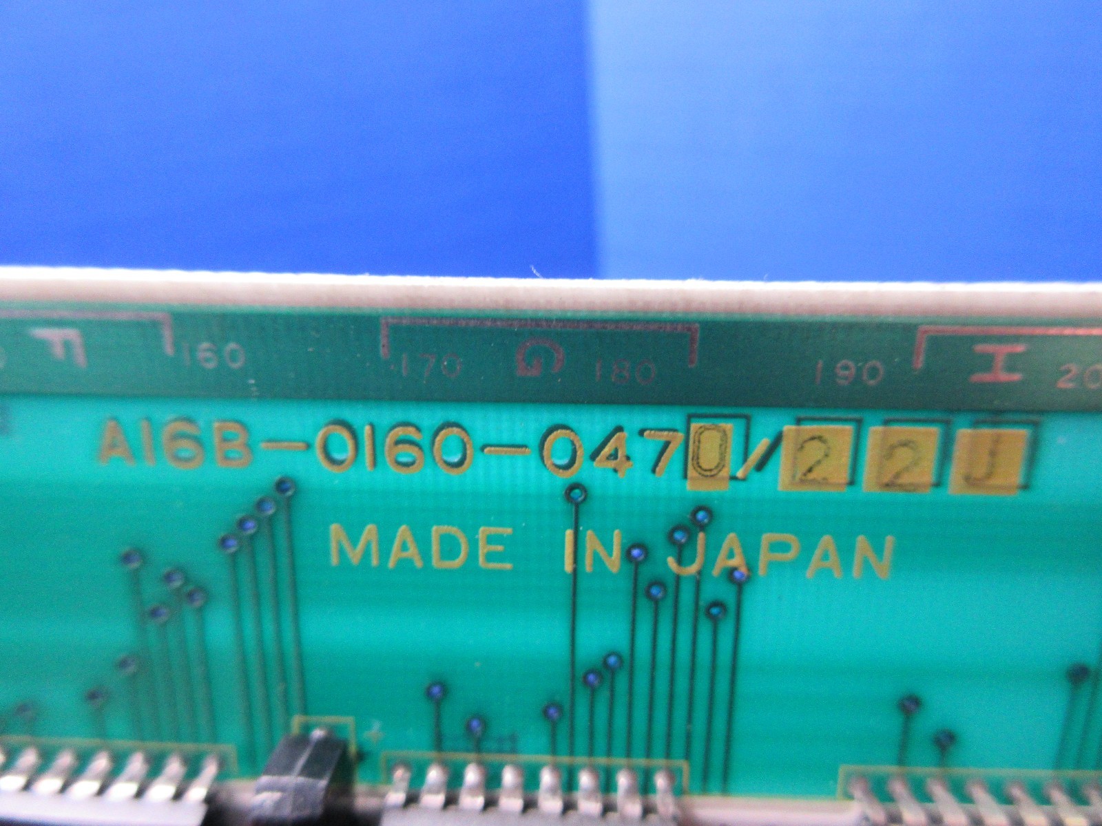 FANUC CIRCUIT BOARD A16B-0160-0470/22J