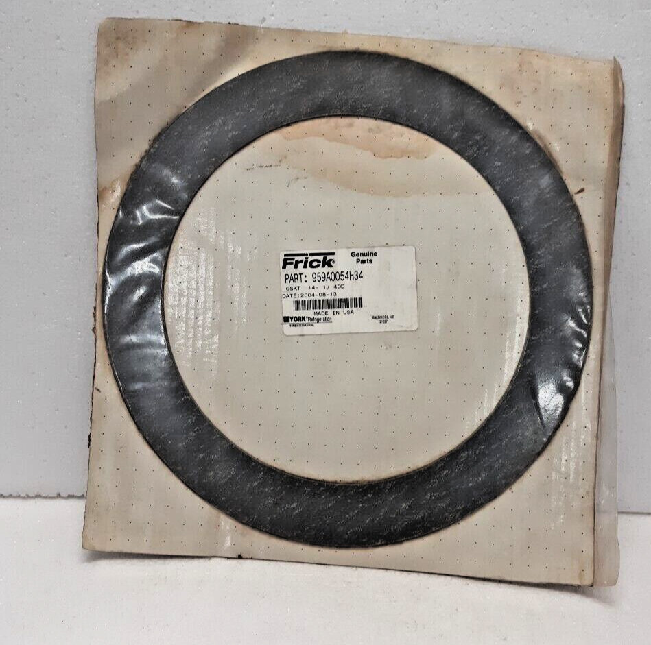 Frick 959A0054H34 Gasket Genuine Parts Expedite Shipping Worldwide