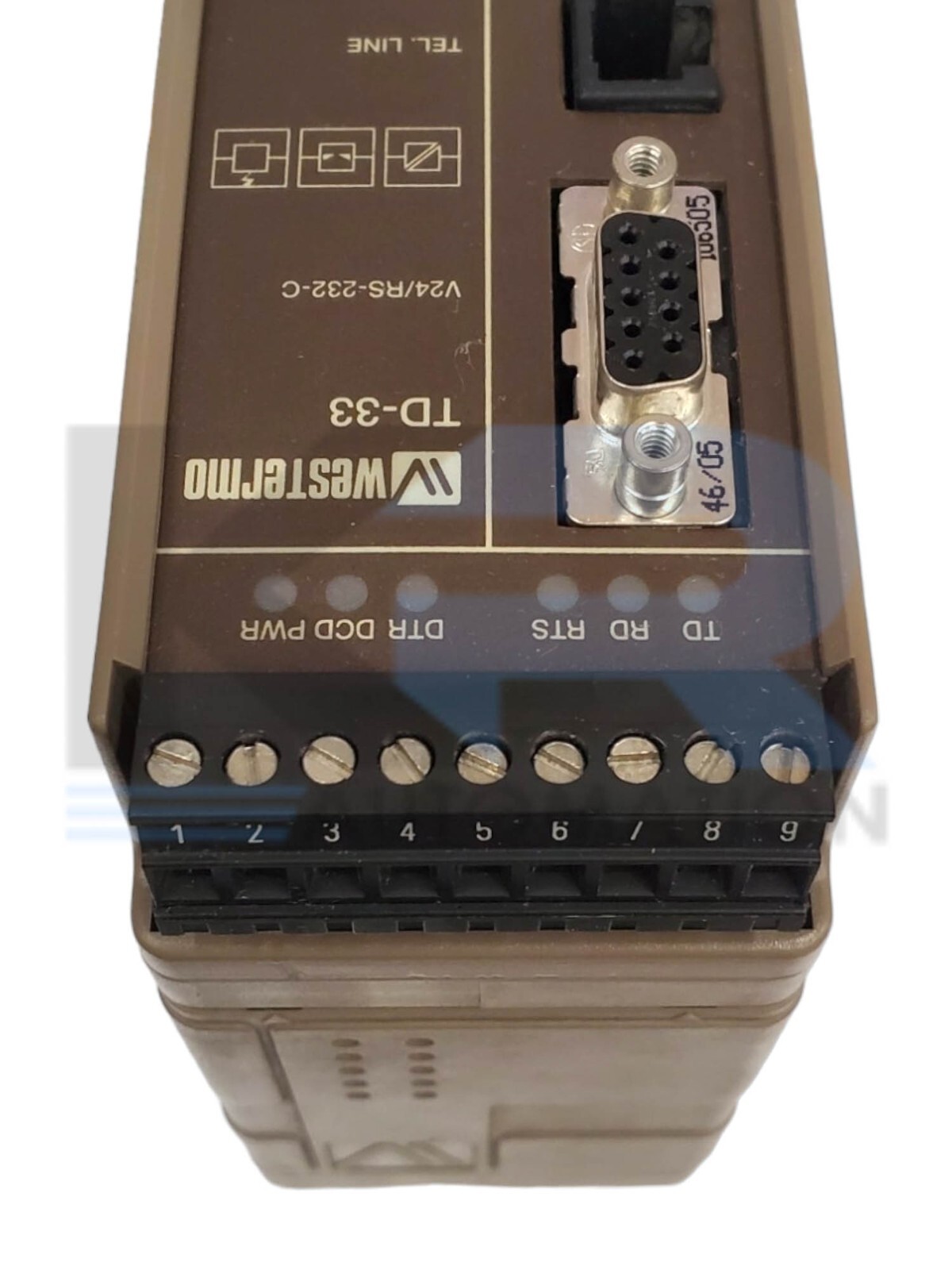 TESTED Westermo TD-33/V90 US Industrial Tele Modem 36V 1.7W RS-232 3179-0010