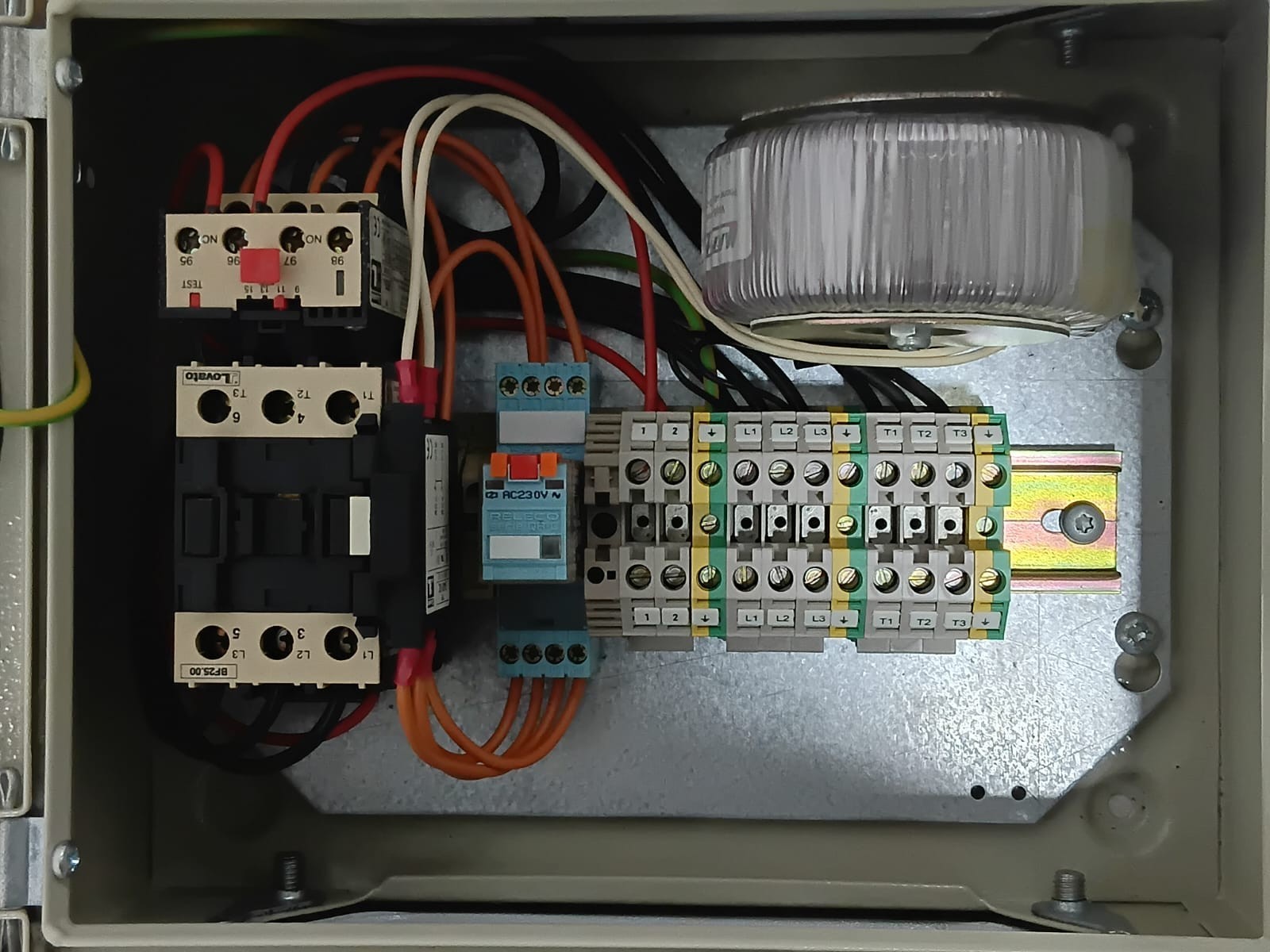 Kockum Sonics TK75 A Contactor Unit Control Voltage 230V Main Voltage Max 500V