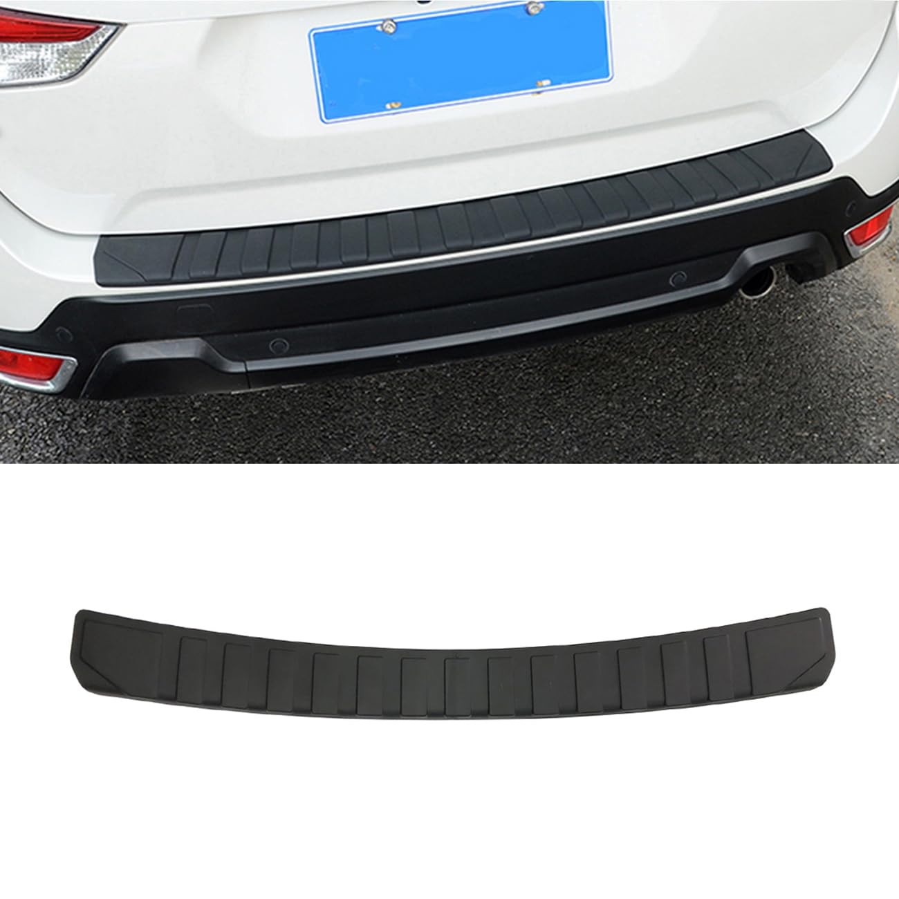 Rear Bumper Protector Guard Accessory Trim Cover Scratch Resistant Trunk Door…