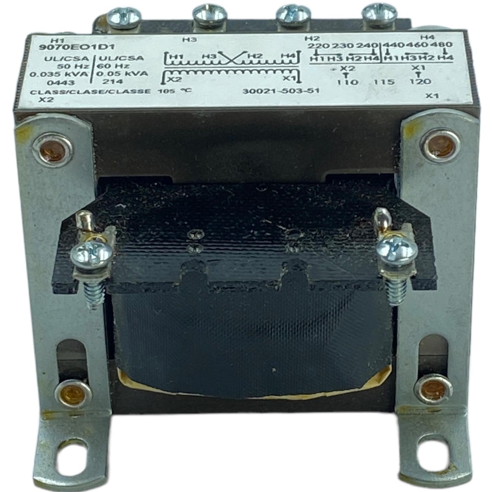9070EO1D1 Square D Industrial Control Transformer 220/240V