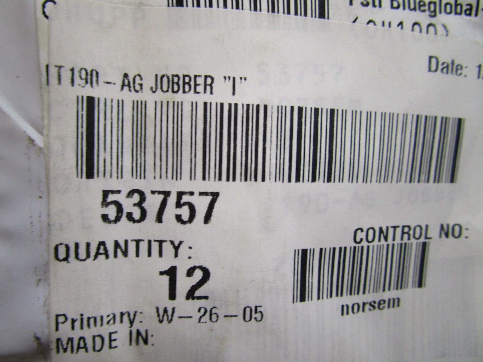 Ltr I HSS 135° Split Point Black and Gold Finish Jobber Drill QTY 12