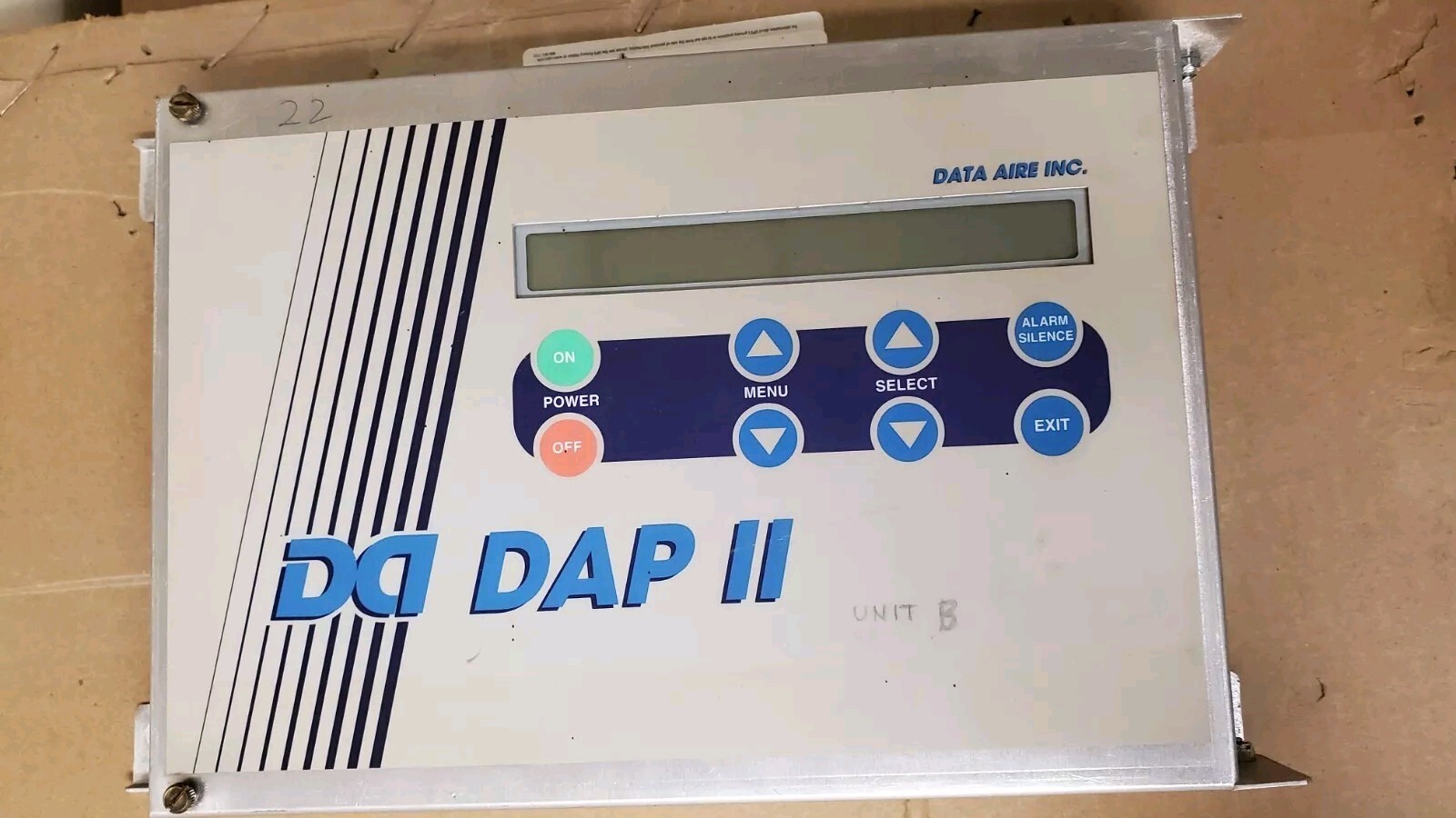 Data Aire Inc. DAP II Alarm Processor Control Interface 160-300-080