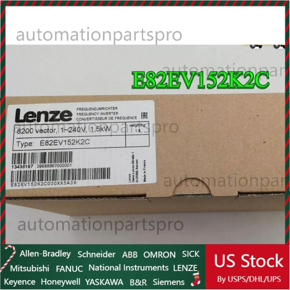 1PC E82EV152K2C NEW LENZE E82EV152K-2C LENZE FREQUENCY INVERTER Fast shipping