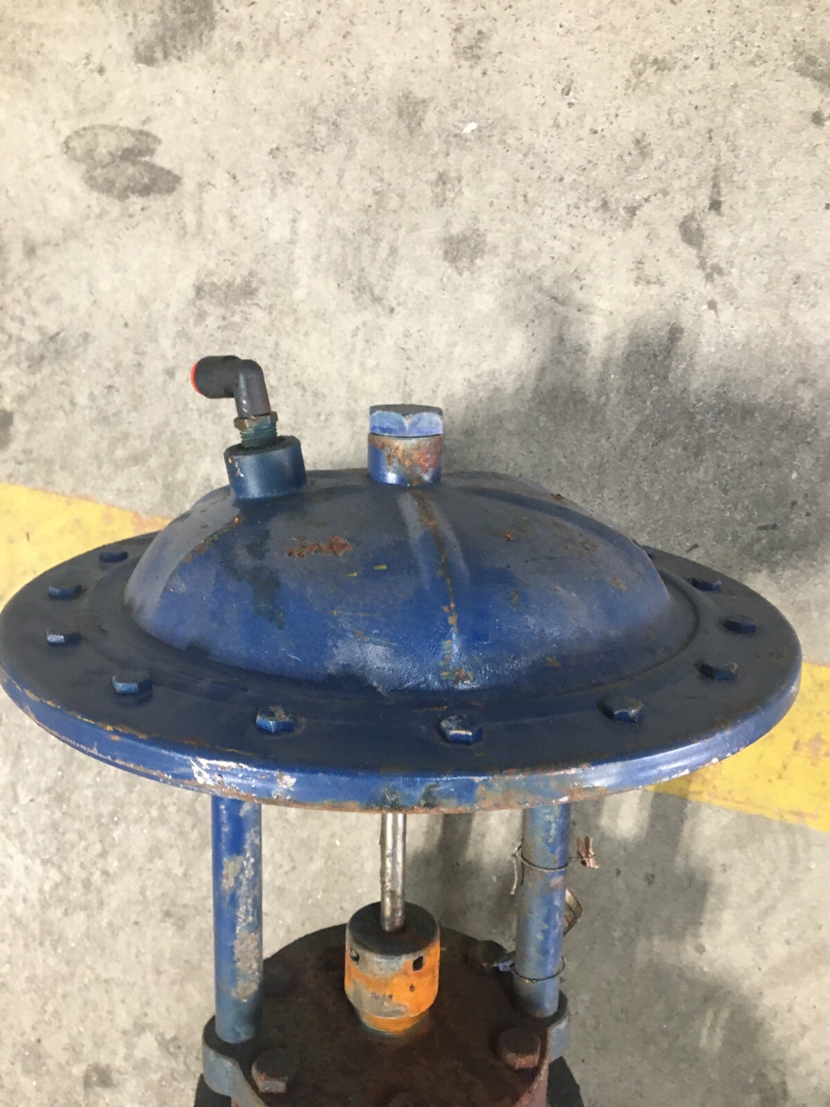 HONEYWELL PLEIGER DN32 PN16 ACTUATED GLOBE VALVE