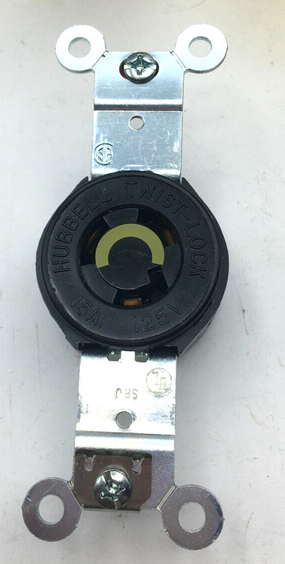 Hubbell Lot of 4 Twist Lock Receptacle HBL2410, 4710, New