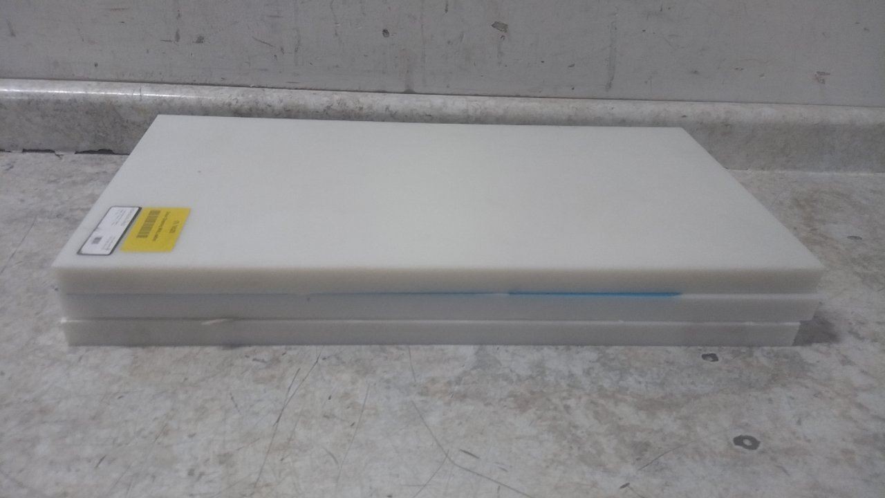Brand Name 1UVZ8 3 Pk 12 In Width 24 In Length White Plastic Sheet