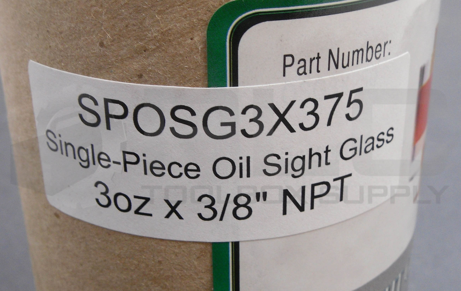 NEW ESCO SPOSG3X375 SINGLE-PIECE OIL SIGHT GLASS 3OZ X 3/8″ NPT